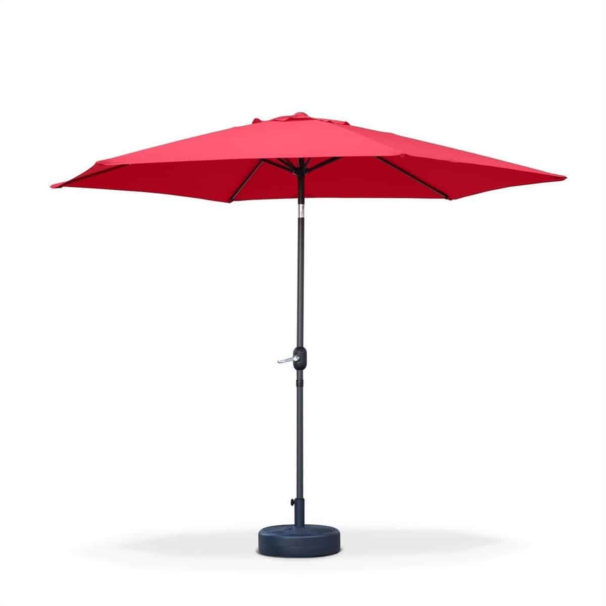 sweeek ronde parasol 3m met centrale kantelbare mast