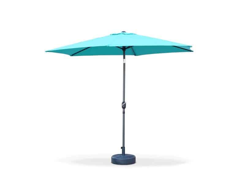 sweeek - Ronde parasol 3m met centrale kantelbare mast