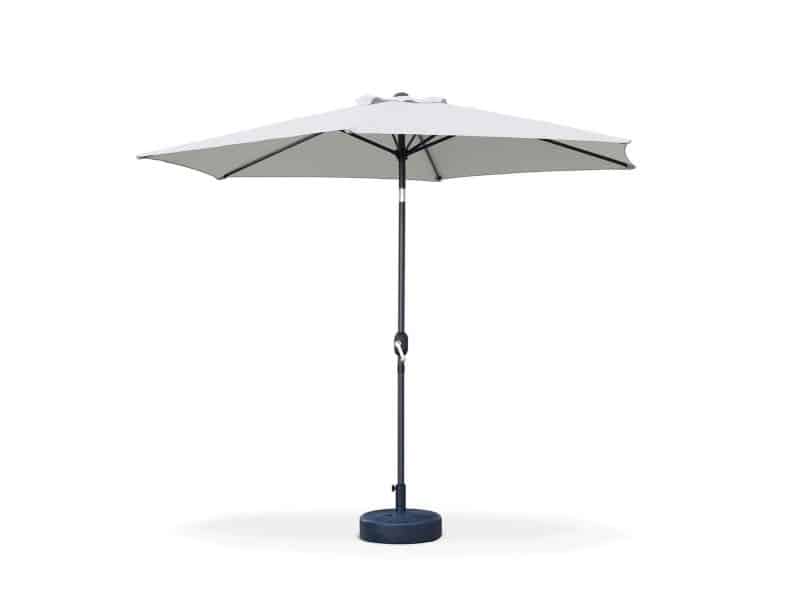 sweeek - Ronde parasol 3m met centrale kantelbare mast