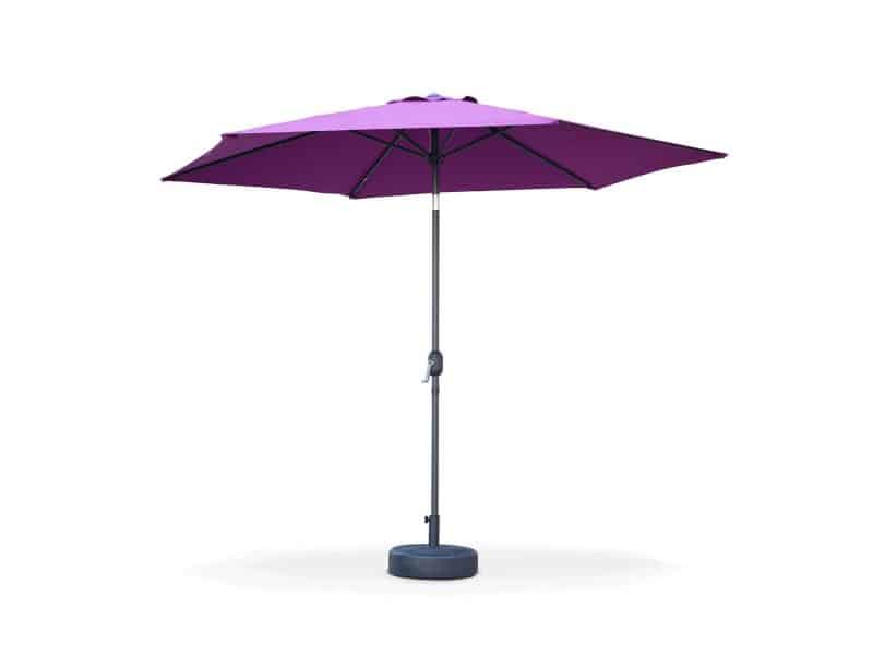 sweeek - Ronde parasol 3m met centrale kantelbare mast