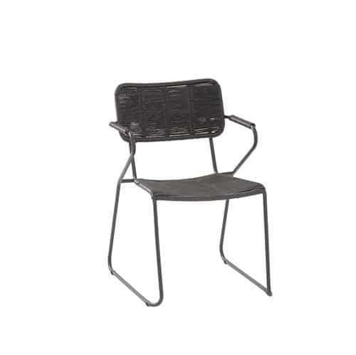 swing dining tuinstoel antraciet 4so 4so