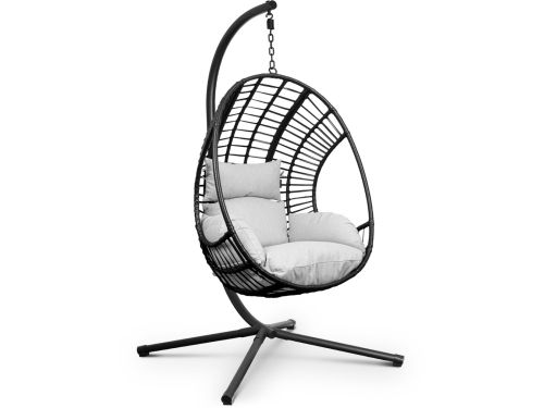 Swoods XXL Egg Hangstoel - Hangstoel met standaard - Egg