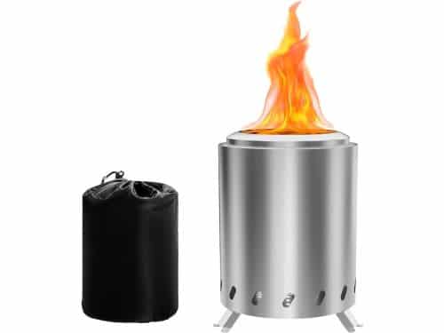 Tafelblad vuurplaats 2025 mini roestvrij staal draagbare - voor buiten