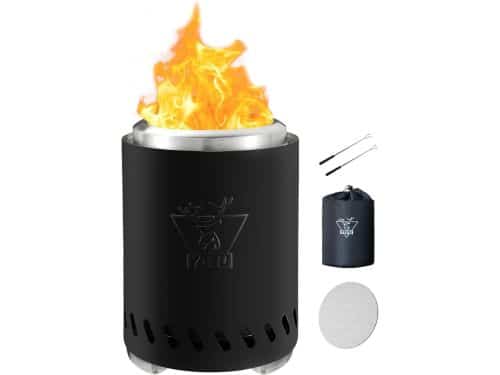 Tafelblad Vuurplaats 24,7 x 18 cm - Rookarm Campingfornuis voor