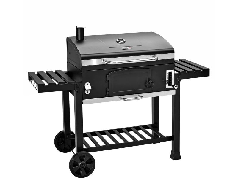 Taino HERO XXL houtskoolgrill - BBQ smoker houtskoolgrill met houtskoolrooster