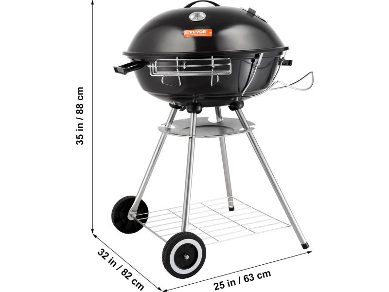 T&L Store® BBQ Houtskool - BBQ Houtskool met Deksel