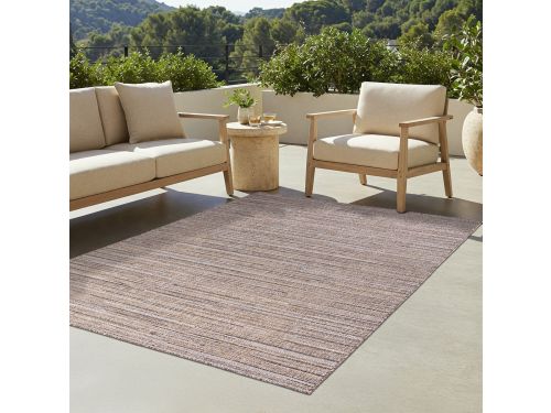 TAPISO Yucana Buitentapijt - Flatweave Vloerkleed Buiten & Binnen