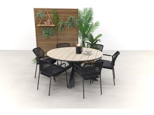 Taste Barista antraciet / Garden Impressions Edison 148 cm.