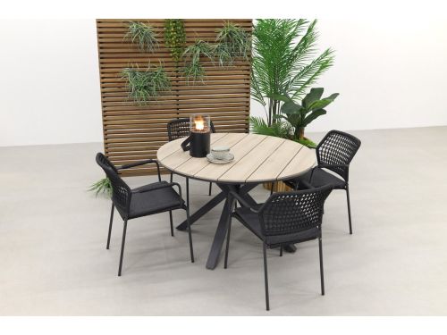 Taste Barista antraciet / GI Edison 122 cm.