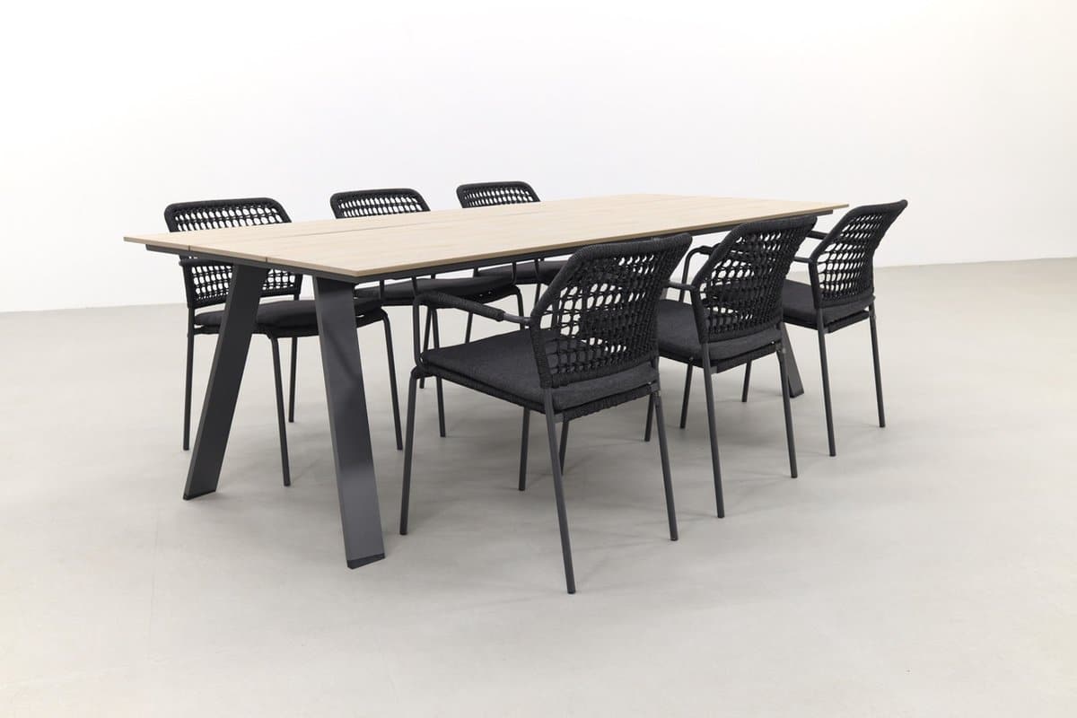 taste barista antraciet/garden impressions nevada 240×100 cm.