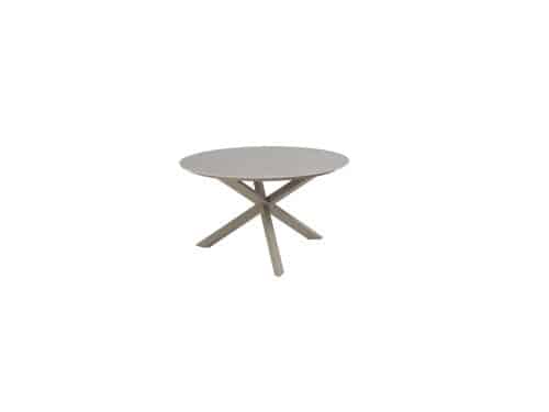 Taste by 4SO Prado tuintafel 130 cm rond latte