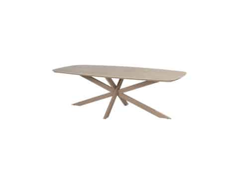 Taste by 4SO Prado tuintafel deens ovaal 240 x 105 latte