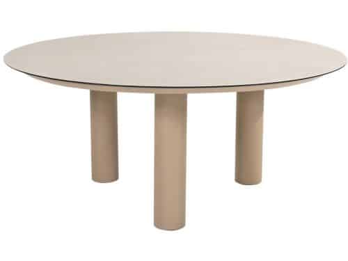 Taste Donato ronde dining tuintafel Ø160 cm. - Latte
