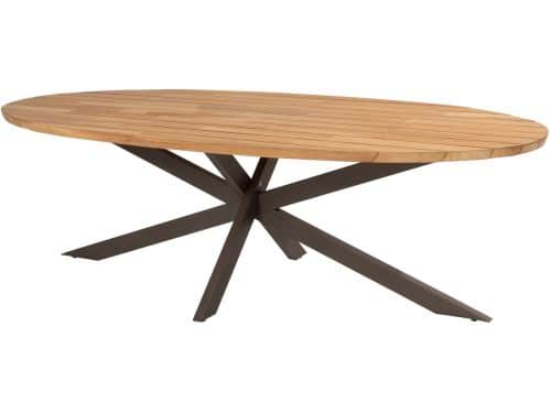 Taste Prado ovale tuintafel 240x115 cm - teak/terre