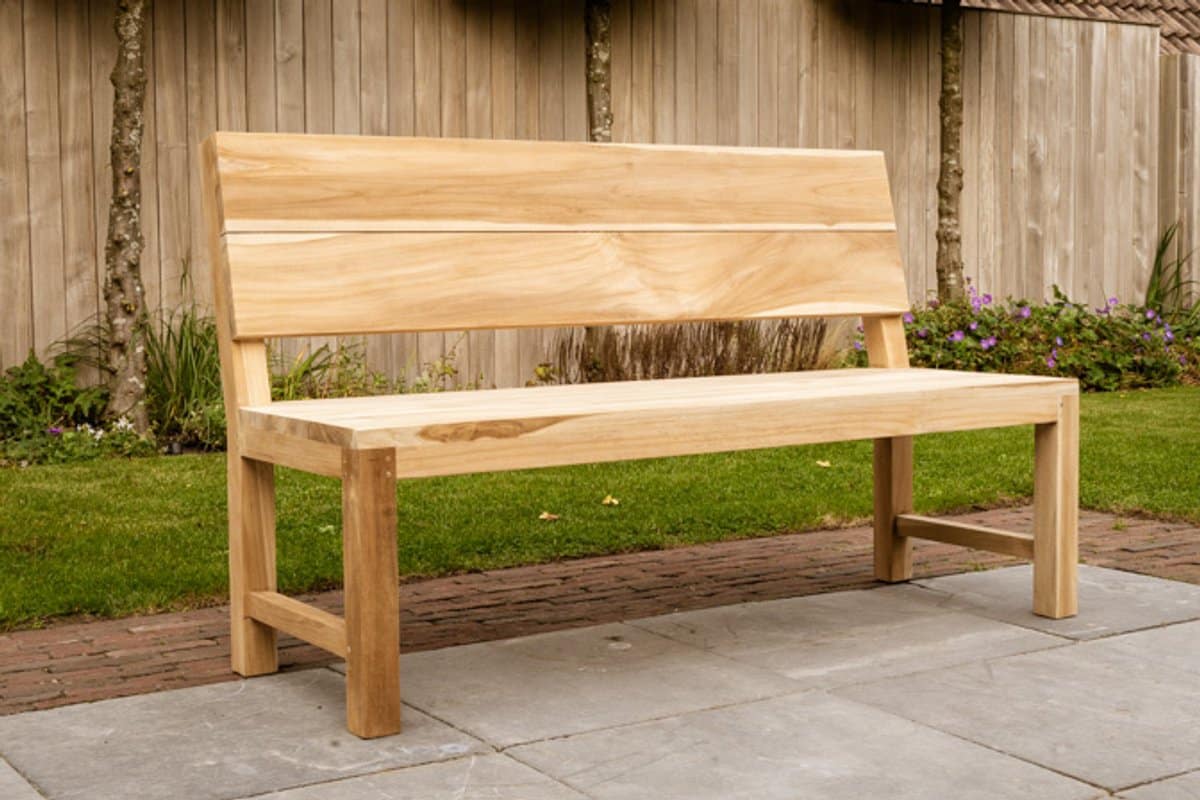 teak parkbank napoli 150cm