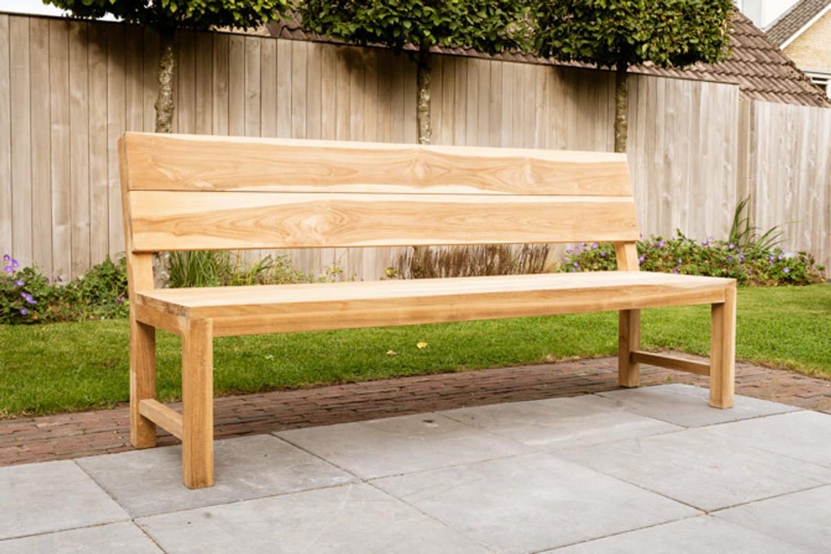 teak parkbank napoli 200cm