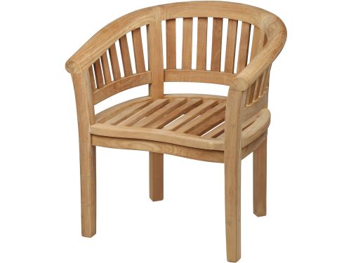 Teakea - Peanut Teak Tuinstoel 45x52,5x86 cm - Massief Teakhout
