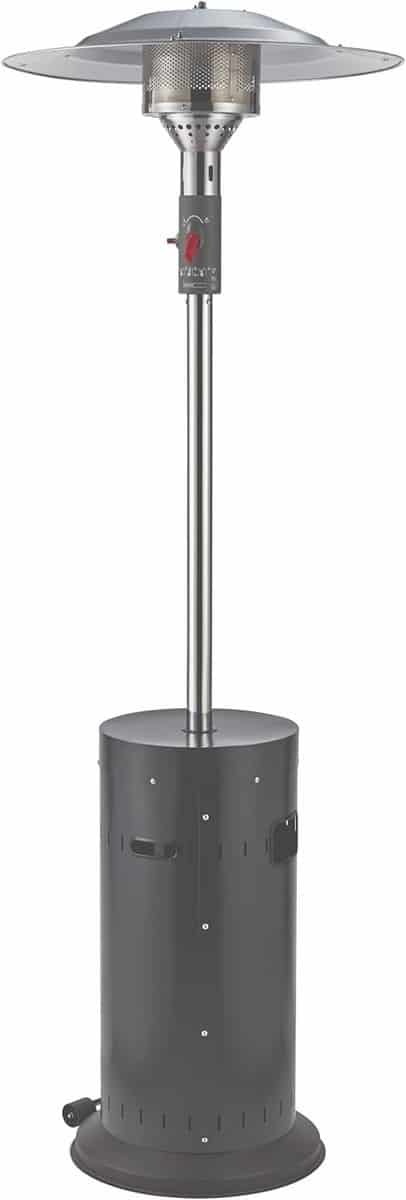 terrasverwarmer Ø 76 cm, hoogte 218 cm, 8 kw