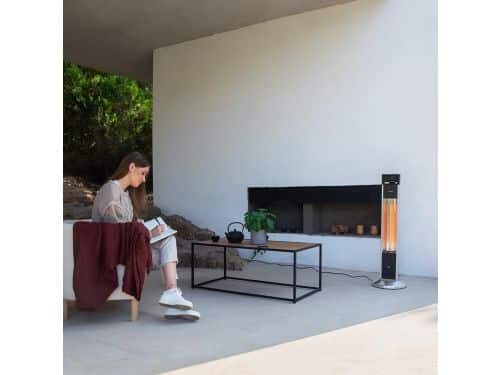 Terrasverwarmer Toren 2000W - Altameubel ReadyHeat Pro Tower | Halogeen