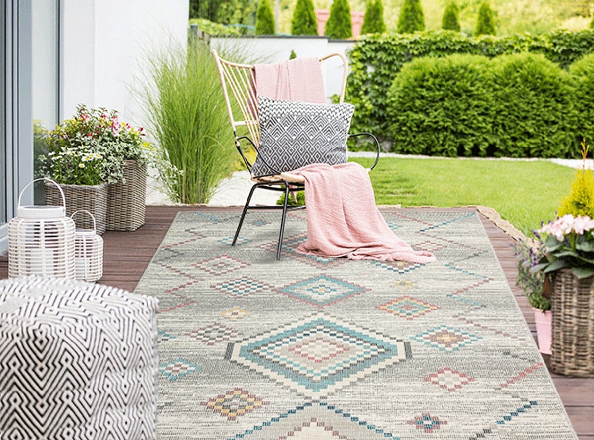the carpet palma indoor & outdoor vloerkleed, weerbestendig &