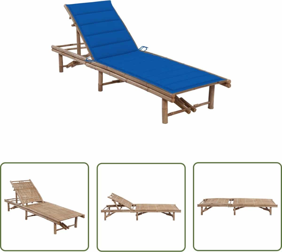 the living store bamboe ligbed tuin 200 x 65