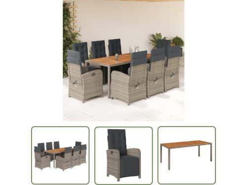 The Living Store Bistroset - 190 x 90 x 75