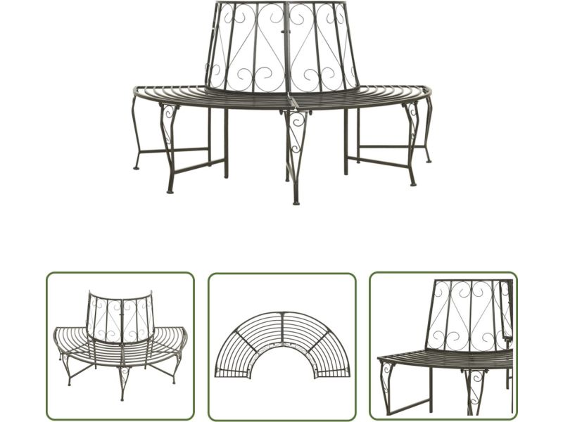 The Living Store Boombank - Halfrond - Staal - 160
