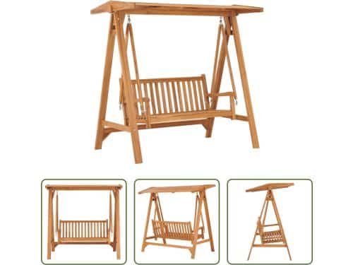 The Living Store Schommelbank Tuin - 170 x 96.5 x