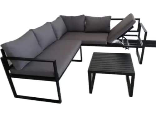 The Outsider Isabella Hoek Loungeset Aluminium - Comfortabele zit