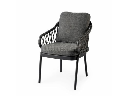 Tierra Outdoor Dining Tuinstoel Natal Charcoal