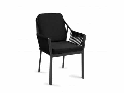 Tierra Outdoor Liv Diningstoel - Black