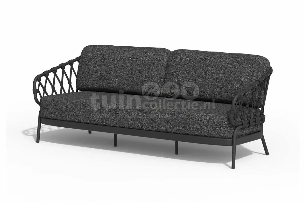 tierra outdoor loungebank natal 3 zit charcoal