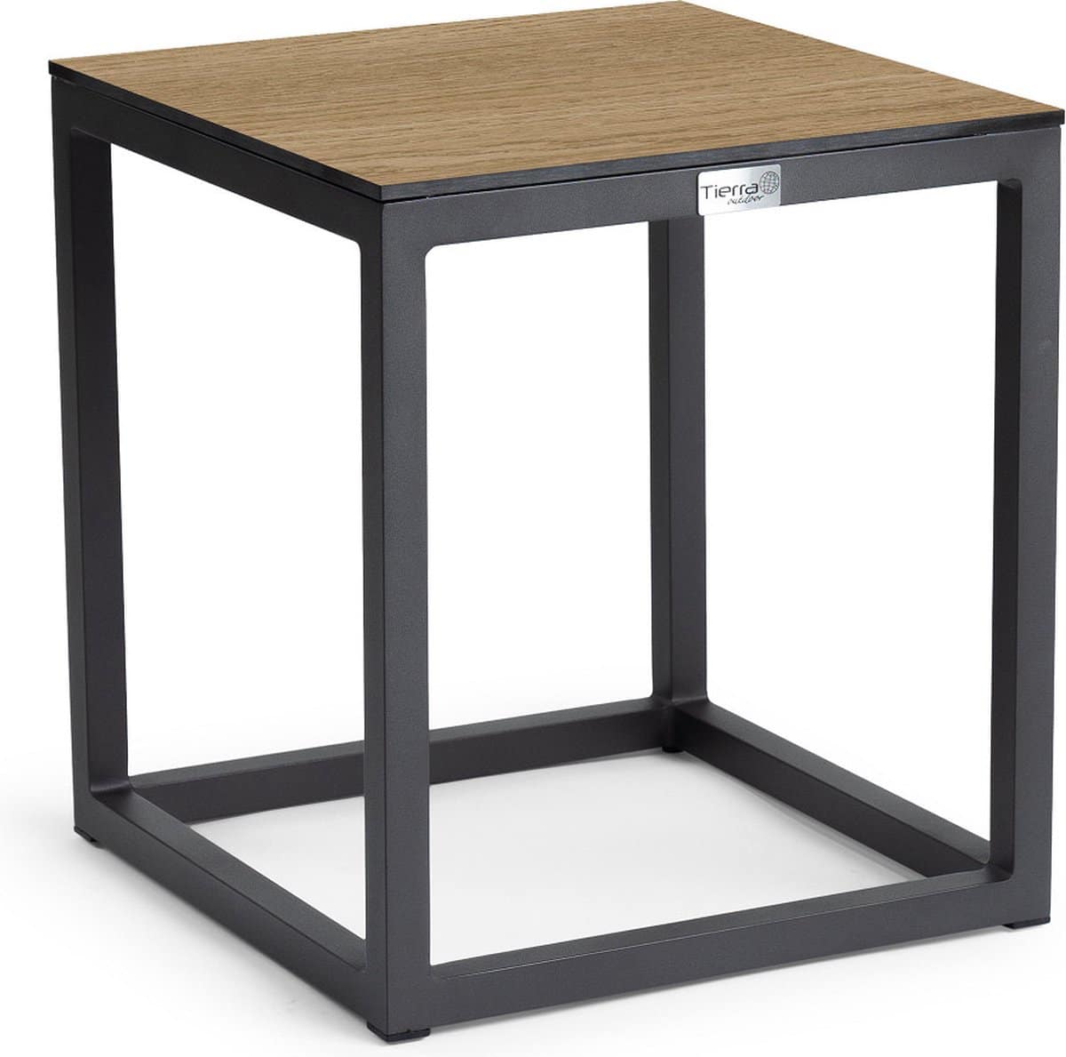 tierra outdoor rio bijzettafel s 40×40 hoog 45cm bergamo houtlook