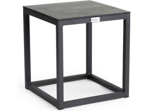 Tierra Outdoor Rio bijzettafel S 40x40cm Hoog 45cm Forest Grey