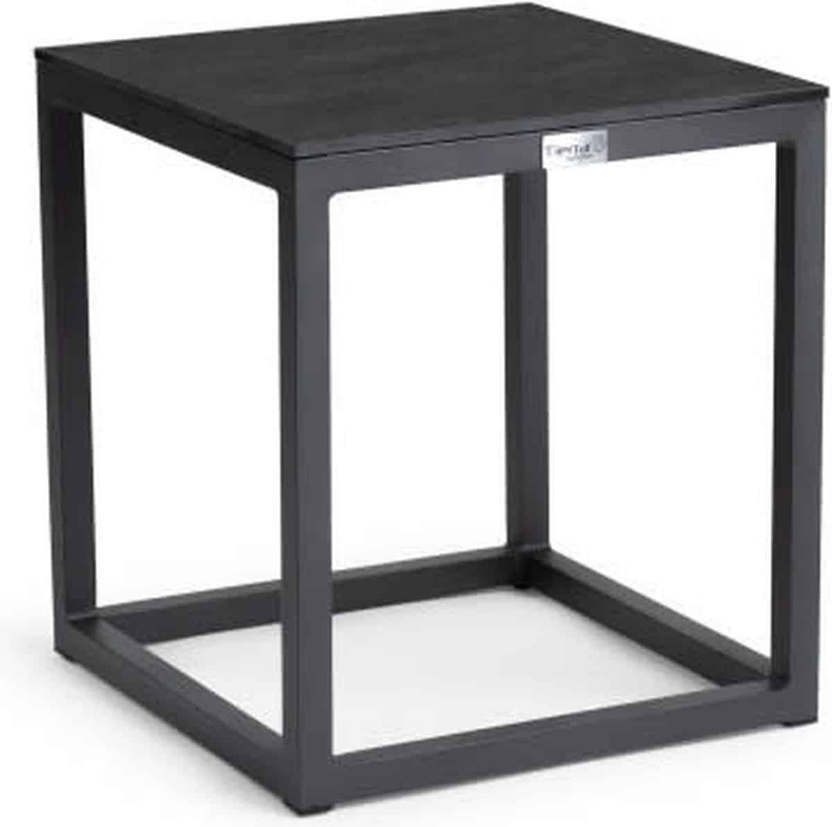 tierra outdoor rio bijzettafel s 40x40cm hoog 45cm graphite trespa