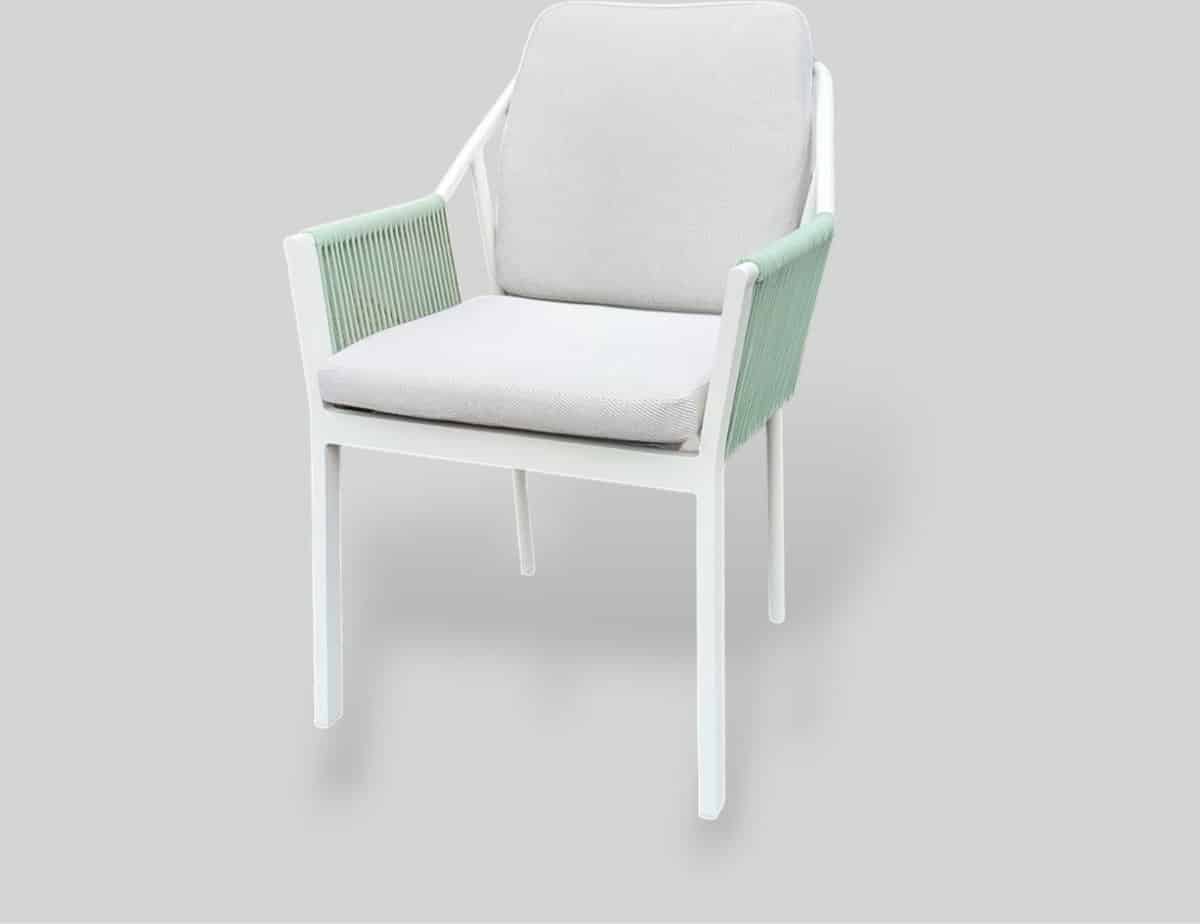 tierra outdoor tuinstoel liv rope dining tuinstoel aluminium