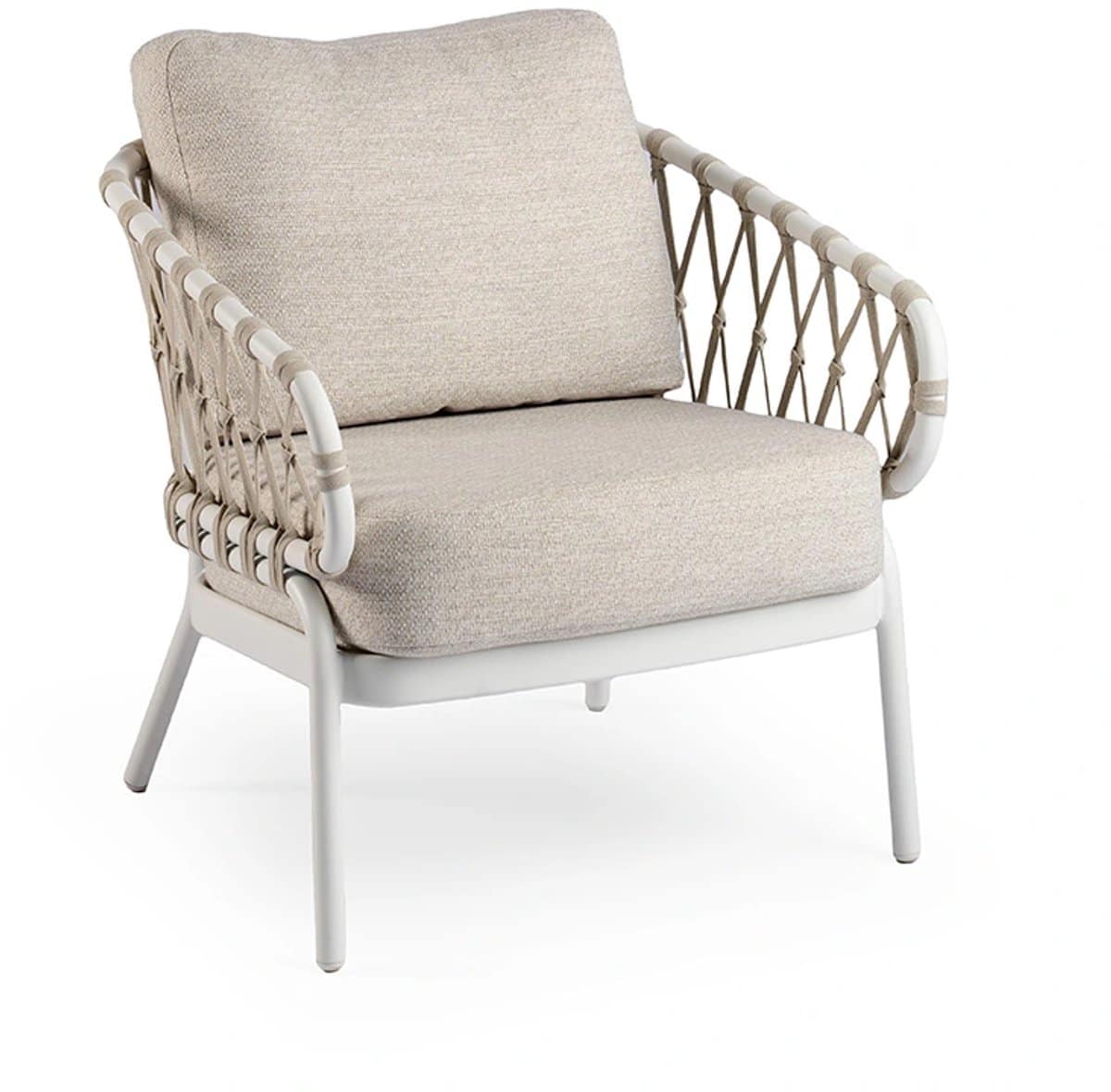 tierra outdoor tuinstoel natal low dining tuinstoel creme