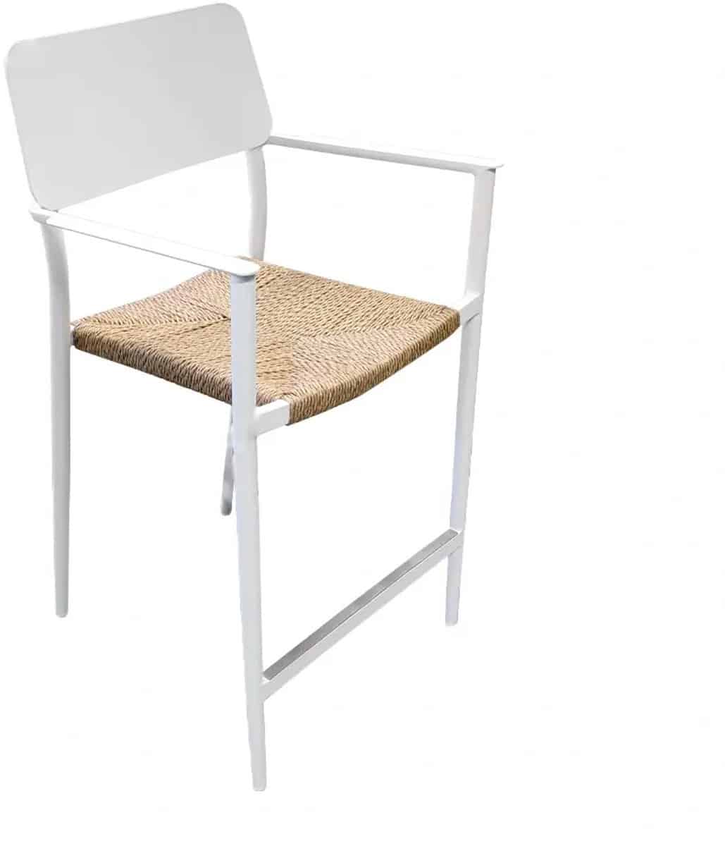 trestino esta barstoel wit