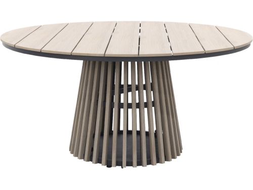 Trinxa ronde tuintafel Ø148 cm. - lichtgrijs