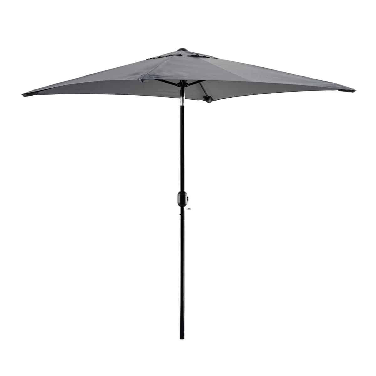 tristar pa 7901 stokparasol 200x200cm vierkant tuin &