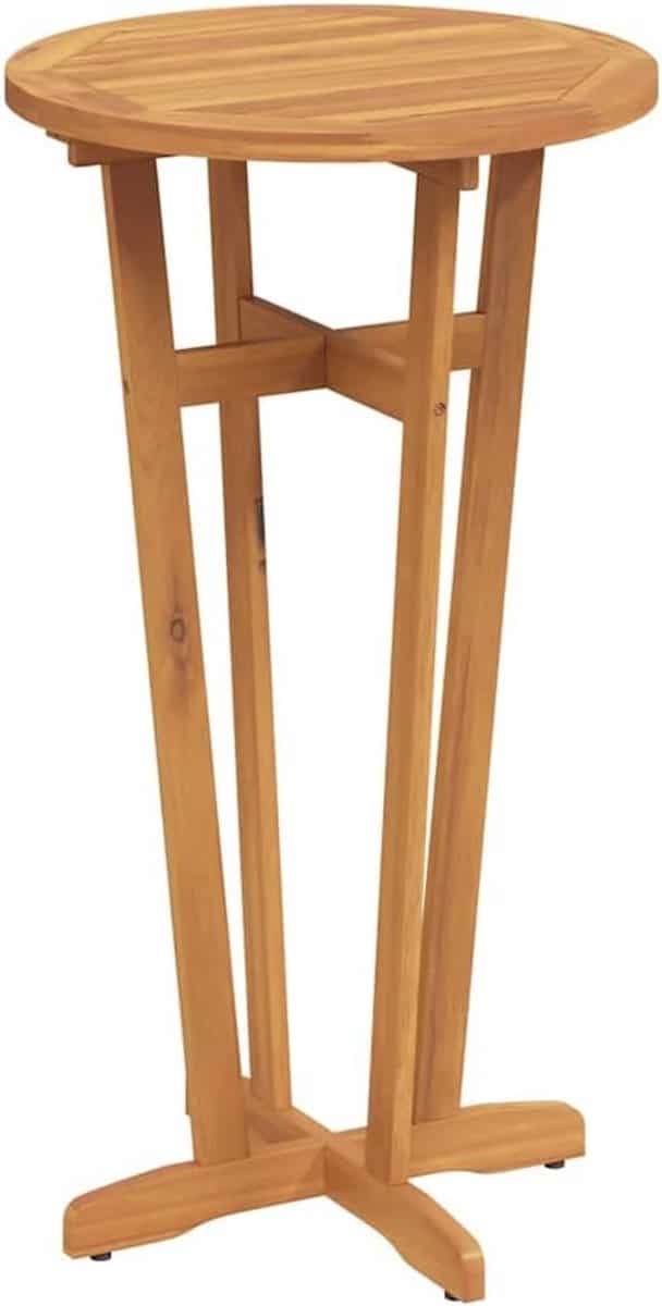 tuin bartafel Ø 60×105 cm van massief acaciahout