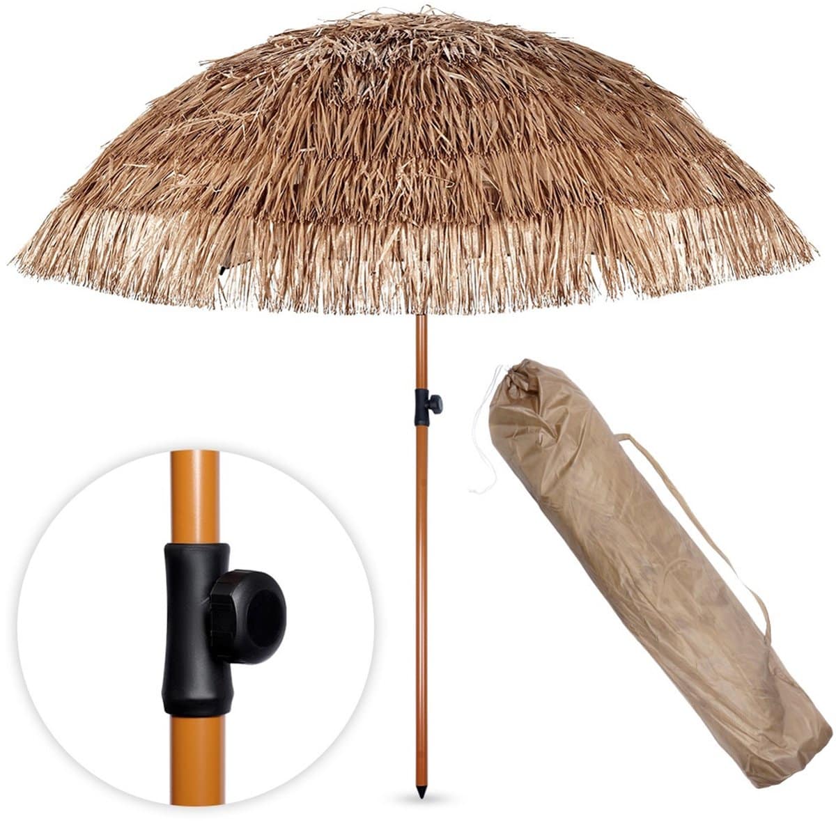 tuin strandparasol hawaiian 120 cm tuinparasol strand parasol