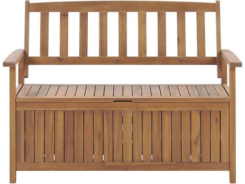 Tuinbank Hout met Opbergruimte - Solide Acacia voor Terras en