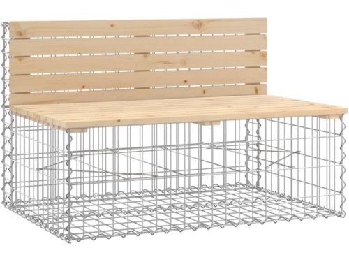 Tuinbank met Schanskorf Design voor Buiten Gebruik Hoge Kwaliteit