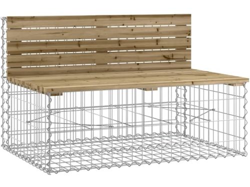 Tuinbank Schanskorf - Buitenbank Parkbank - Ontspannen in Tuin