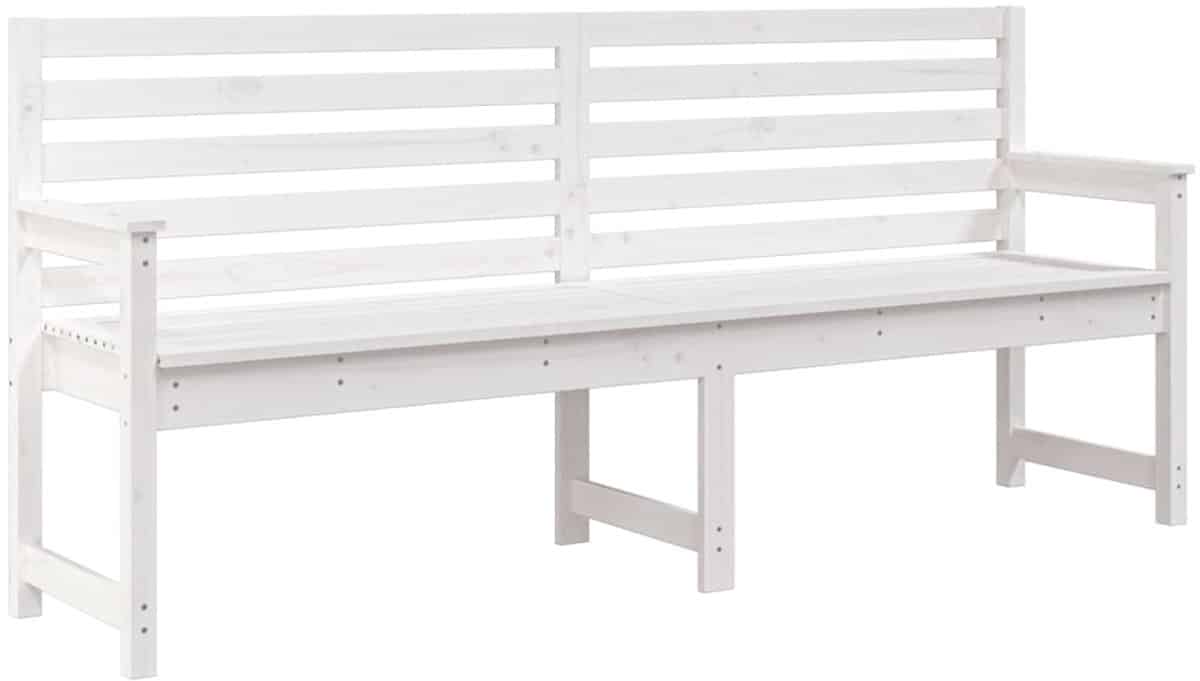 tuinbank | tuinbankje | buitenbank | tuinstoel 203,5x48x91,5 cm massief