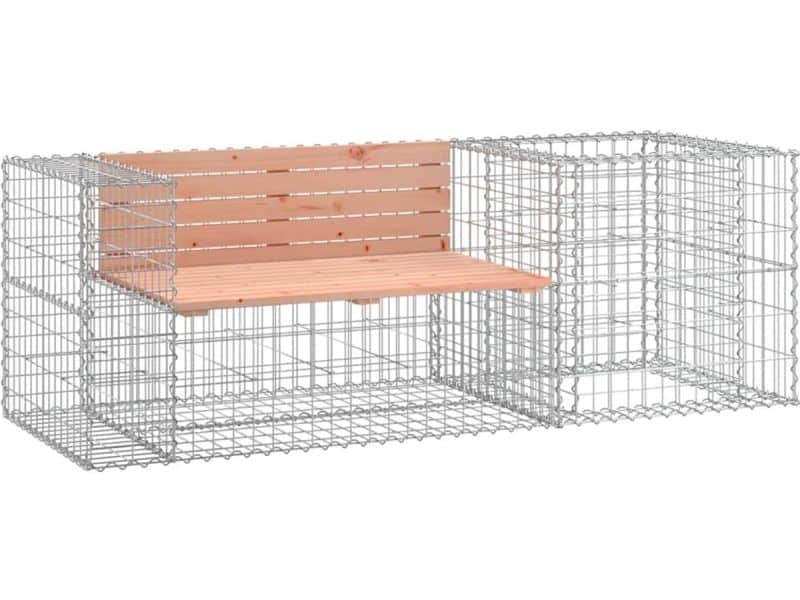 Tuinbank | Tuinbankje | Buitenbank | Tuinstoel met schanskorf massief