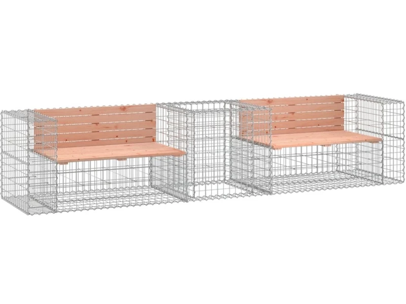 Tuinbank | Tuinbankje | Buitenbank | Tuinstoel met schanskorf massief