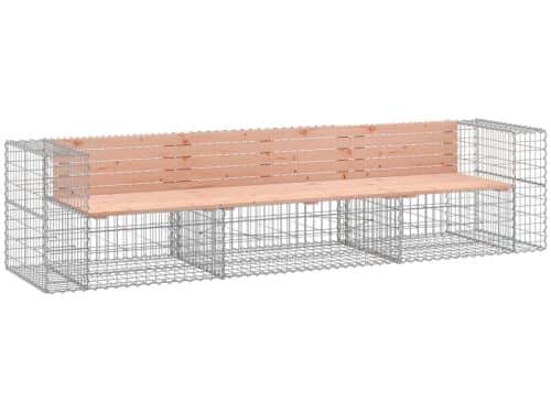 Tuinbank | Tuinbankje | Buitenbank | Tuinstoel schanskorfontwerp 287x71x65,5 cm