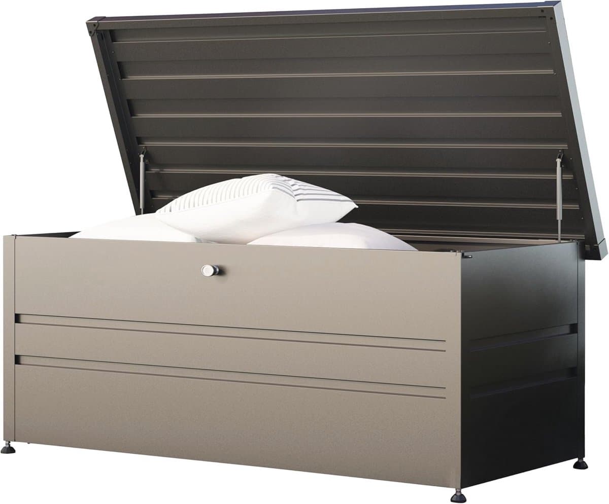 tuinbox 182x84x72 cm waterdichte kussenbox voor tuin, balkon en